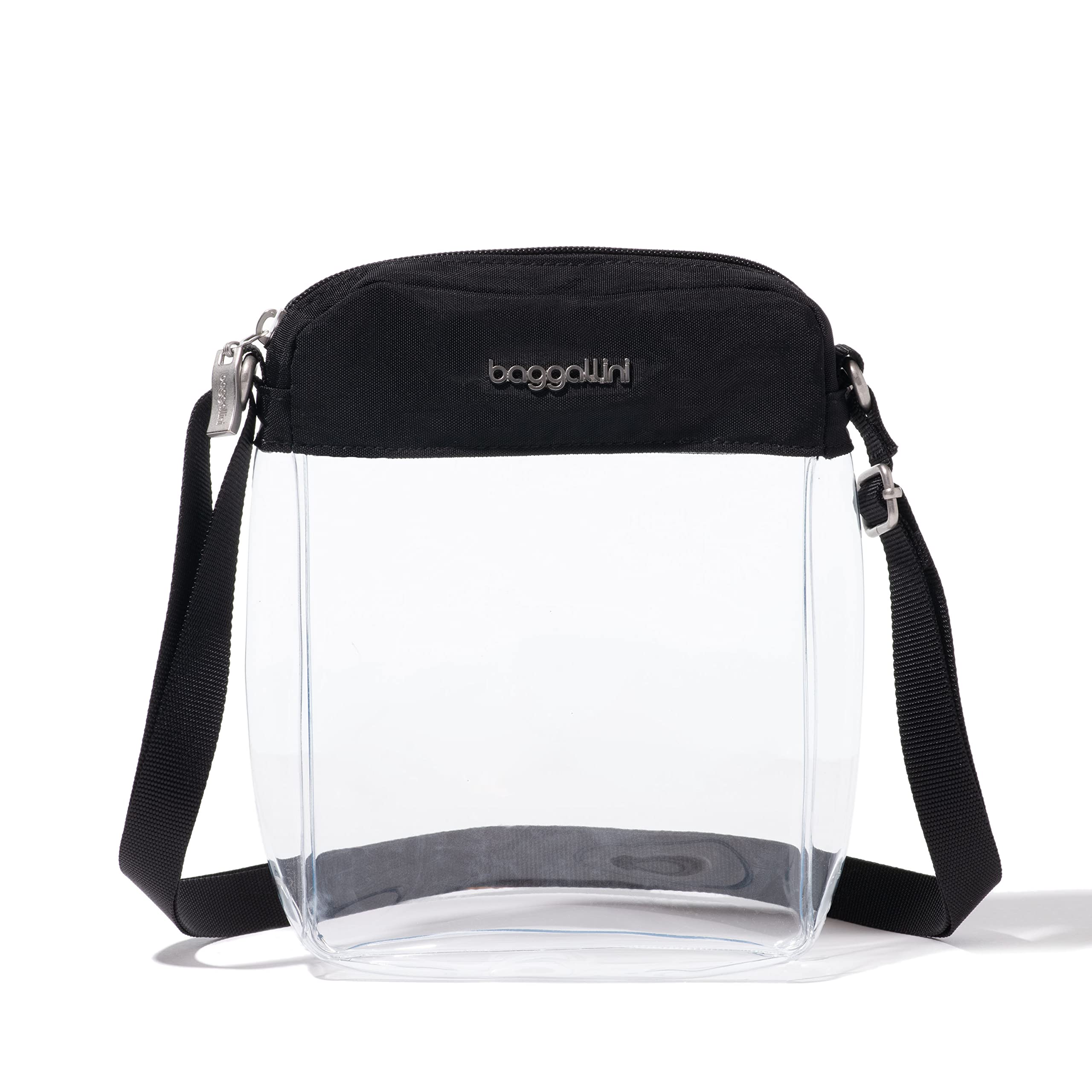 Baggallini Women's Clear Explorer Crossbody