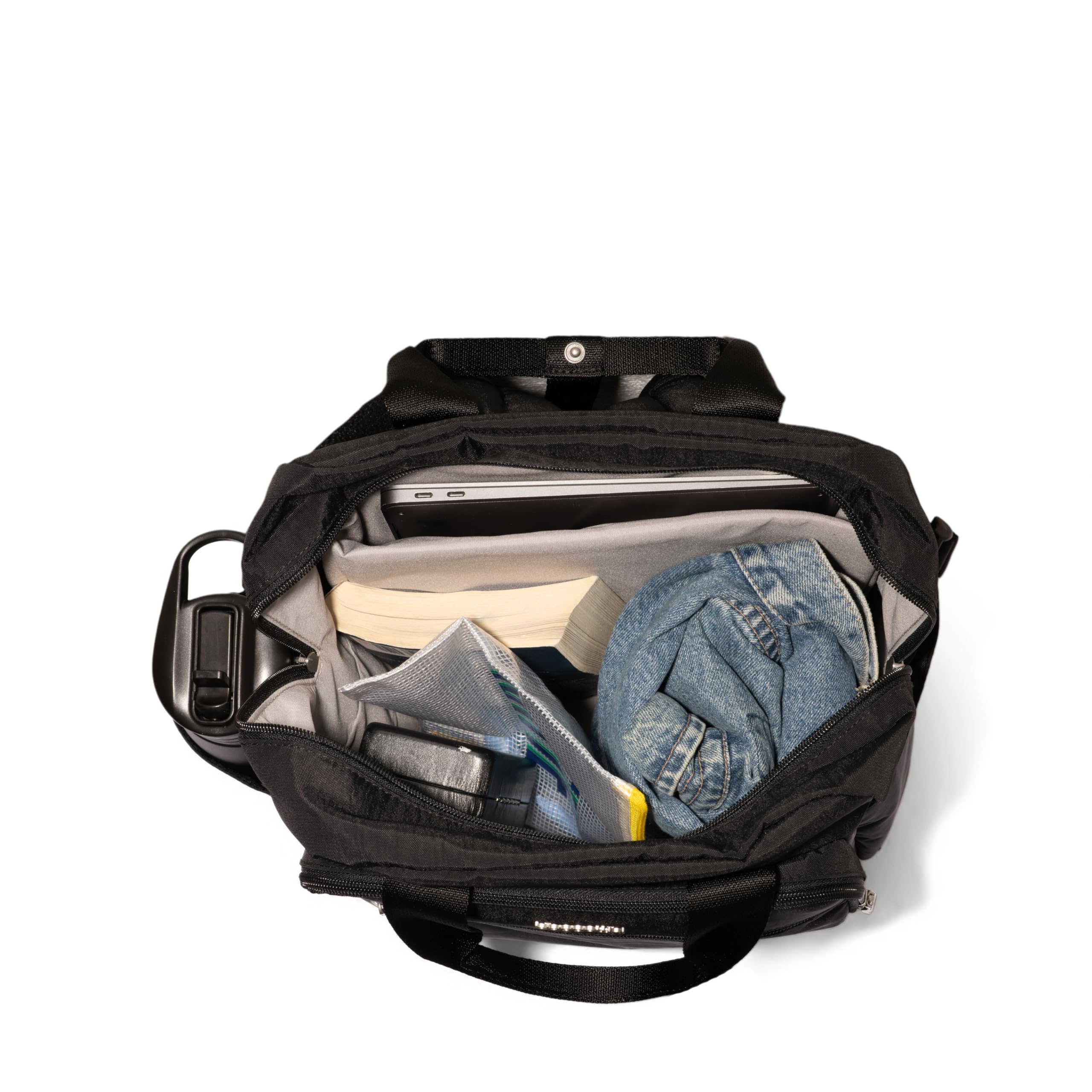Baggallini Women's Commuter Laptop Backpack - Lightweight 15x11 Travel Backpack W/Rfid & Luggage Sleeve - Image 10