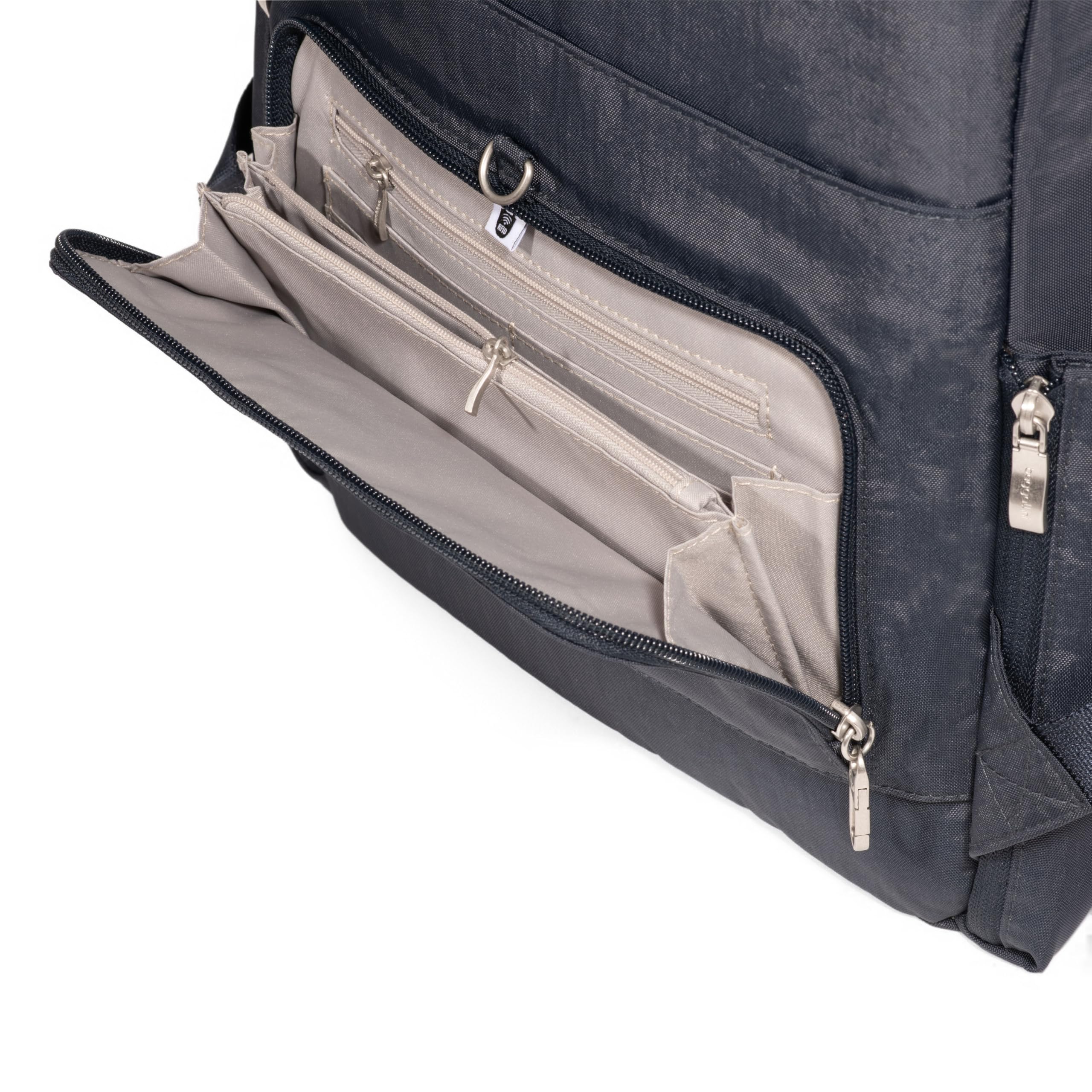 Baggallini Women's Commuter Laptop Backpack - Lightweight 15x11 Travel Backpack W/Rfid & Luggage Sleeve - Image 11