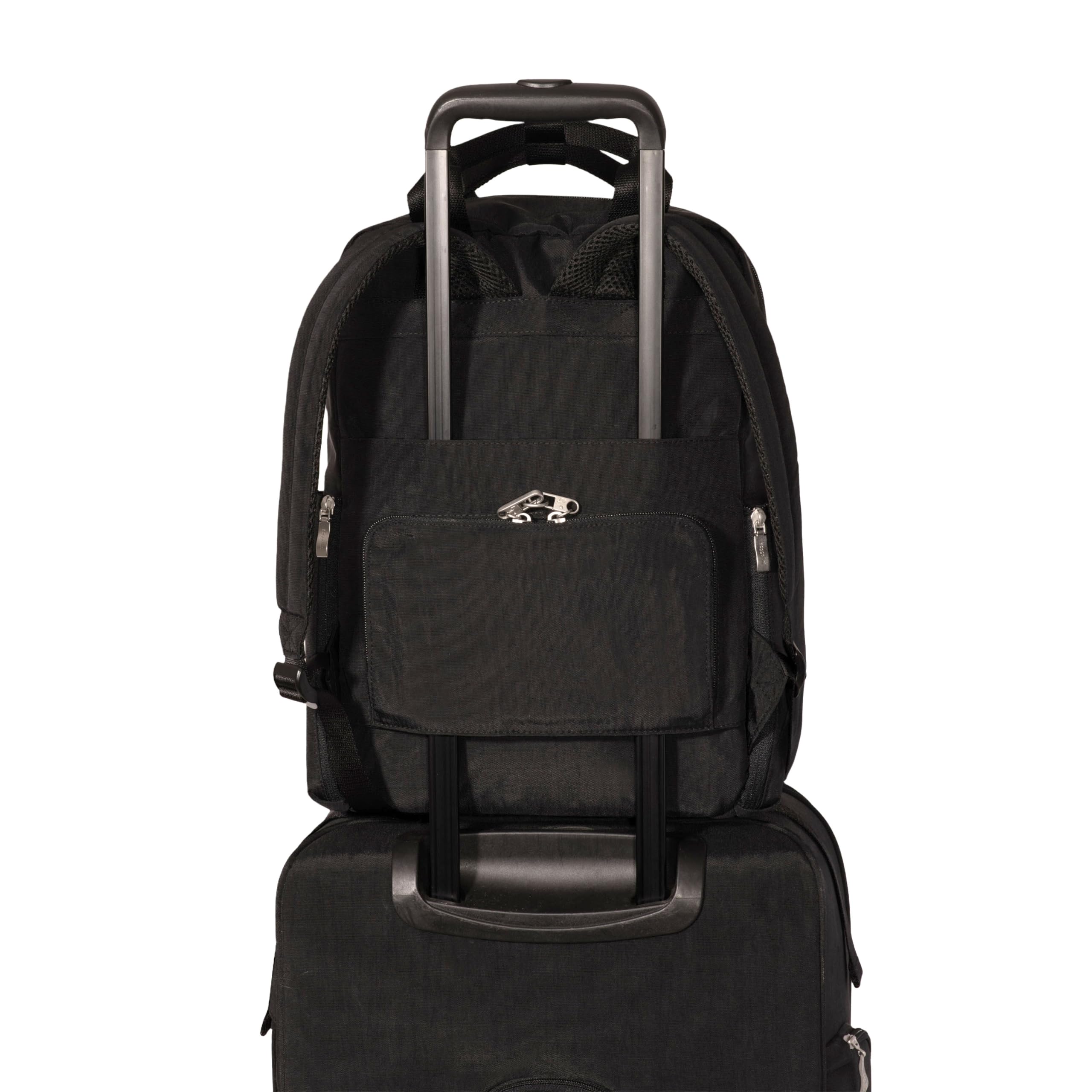 Baggallini Women's Commuter Laptop Backpack - Lightweight 15x11 Travel Backpack W/Rfid & Luggage Sleeve - Image 13