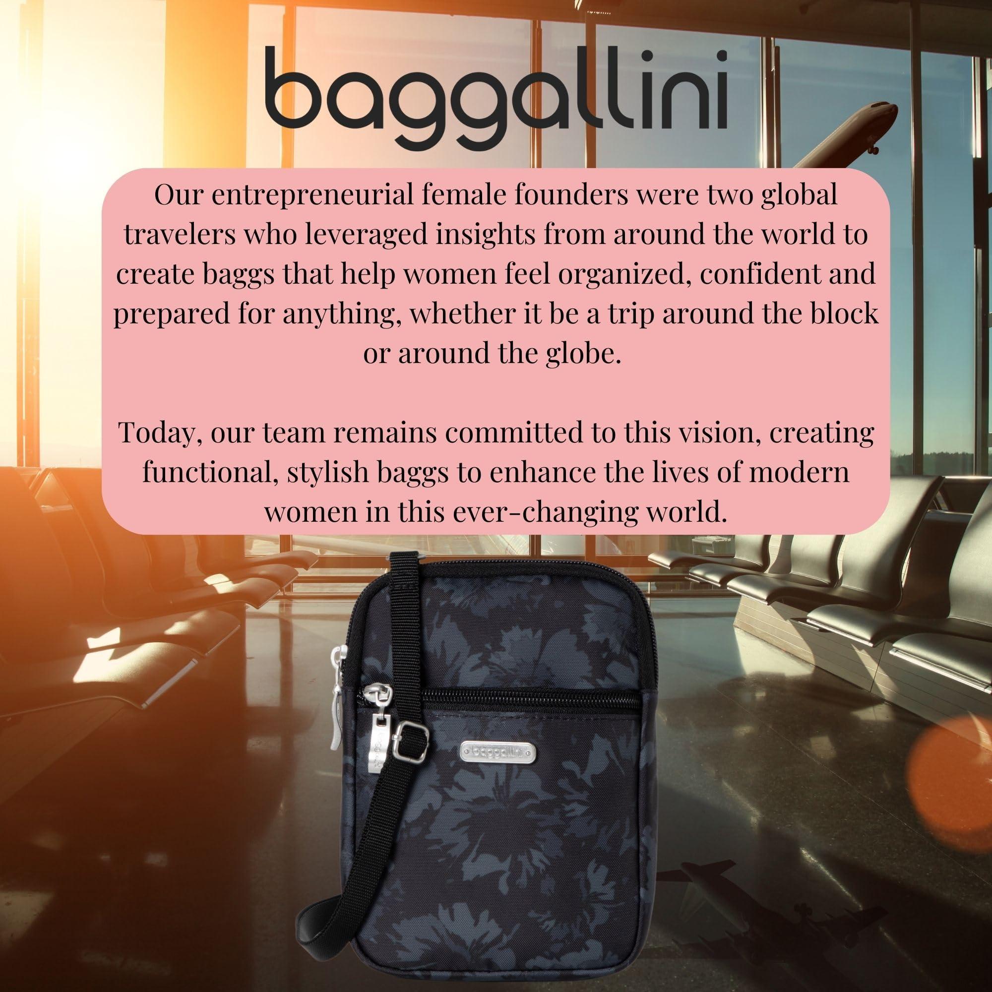 Baggallini Women's Essential Mini Crossbody Bag - Image 6