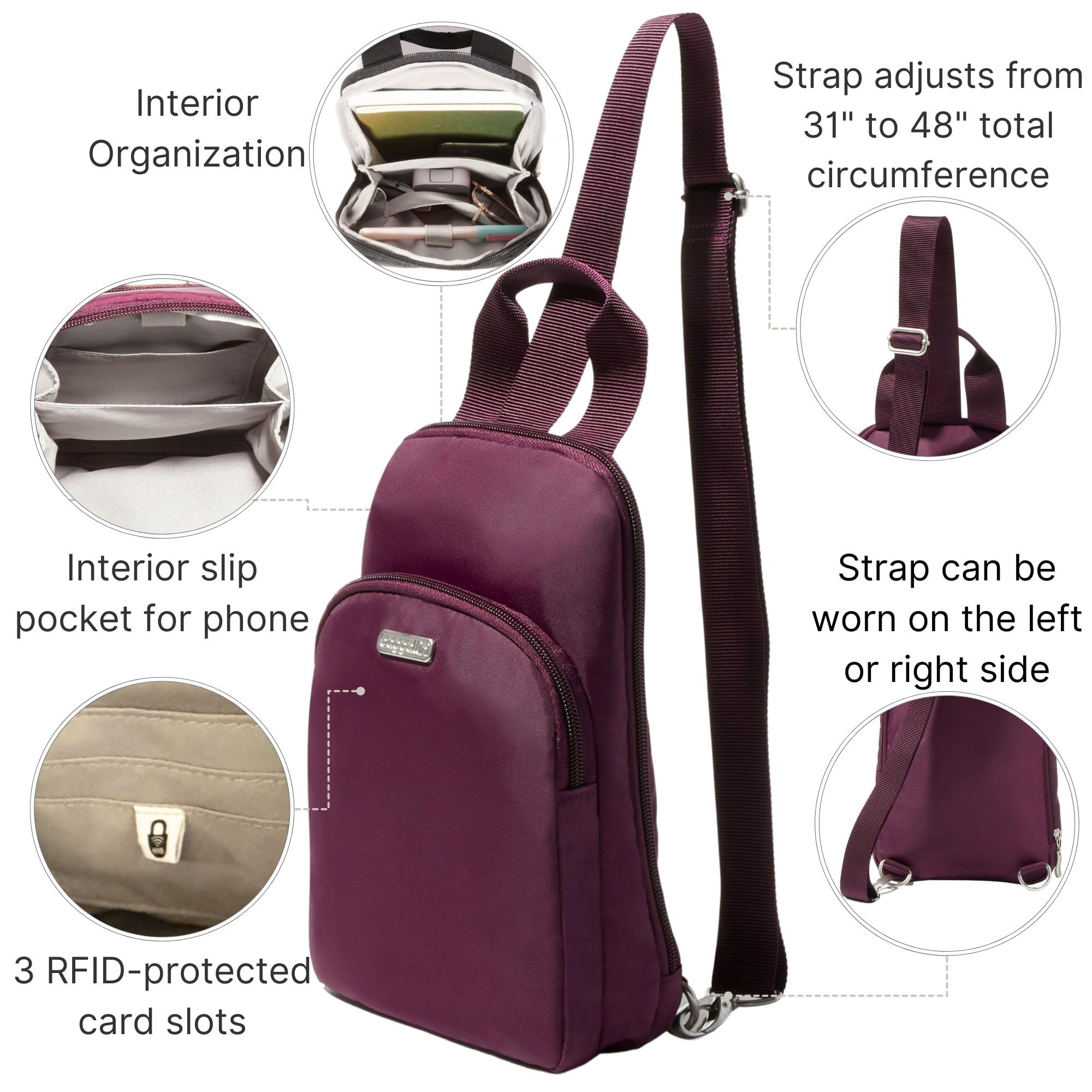 Baggallini Women's Essential Sling - Image 3
