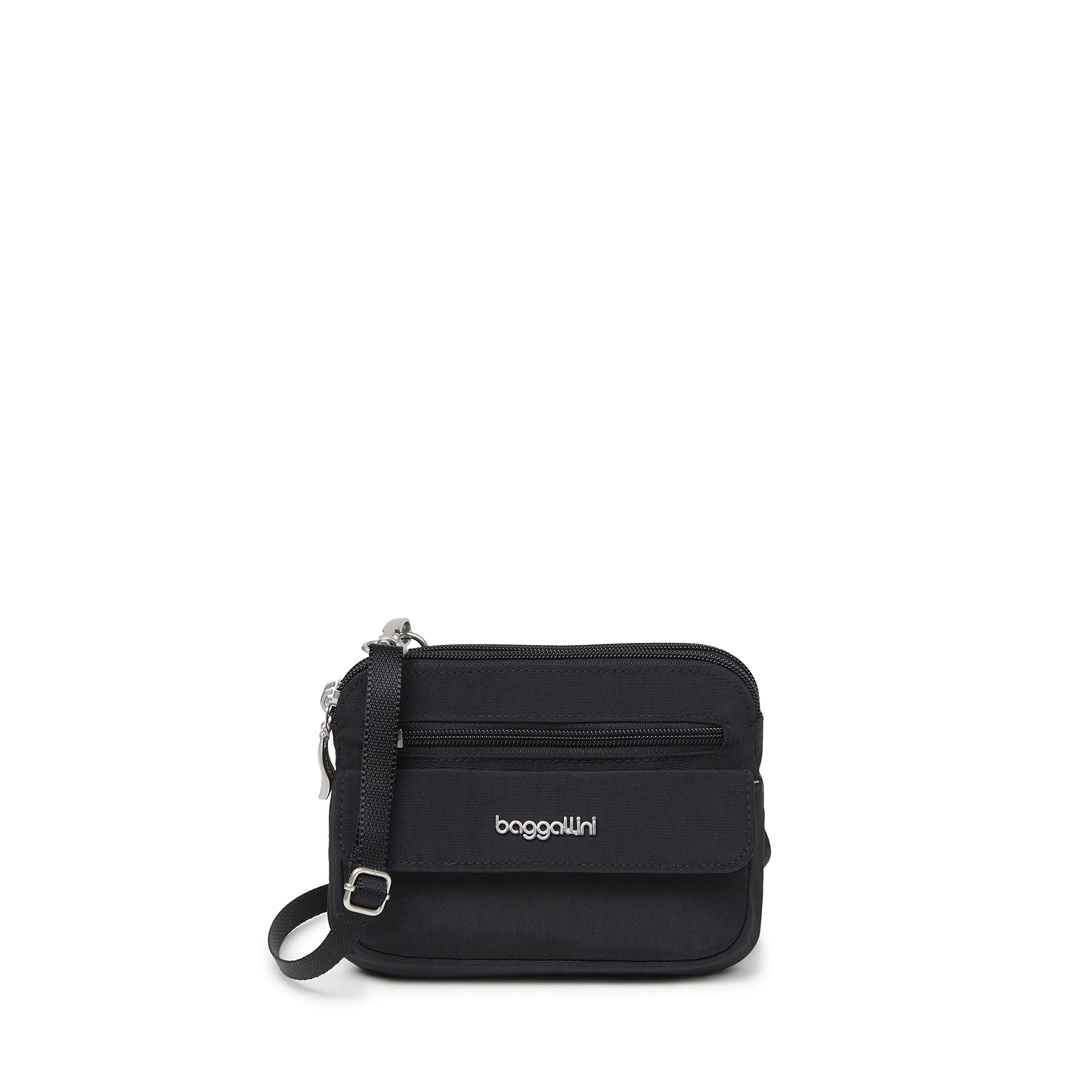 Baggallini Women's Modern Everywhere Mini Crossbody Bag for Women - 7x0.8x5.5 Cross Body Small Purse Travel Bag - Quick-access Pocket