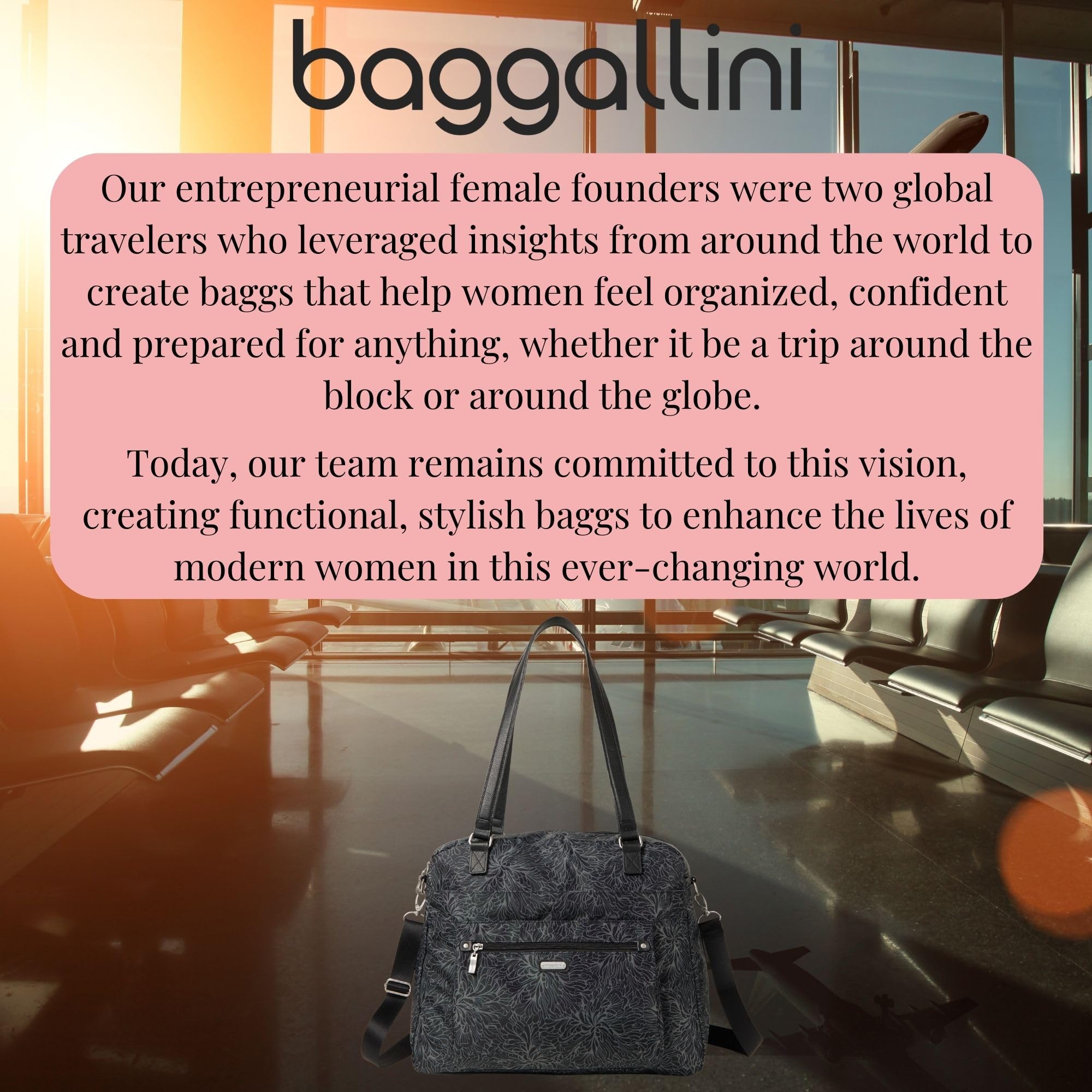 Baggallini Women's Overnight Expandable Laptop Tote - Image 7