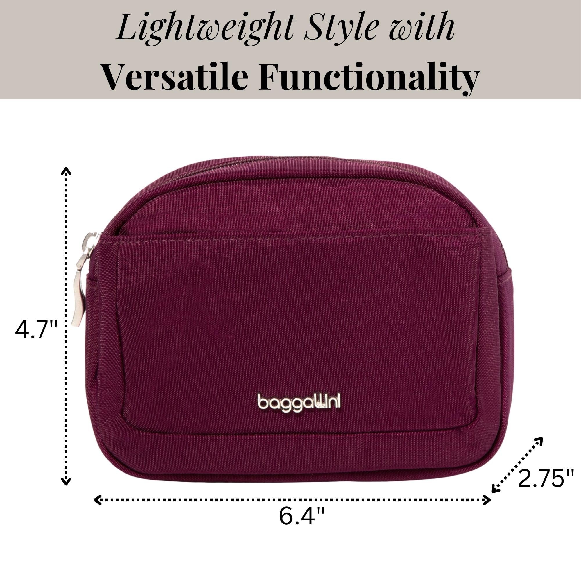 Baggallini Women's Pocket Cosmetic - Lightweight Bag - Travel Essentials Makeup Organizer Small - Image 2