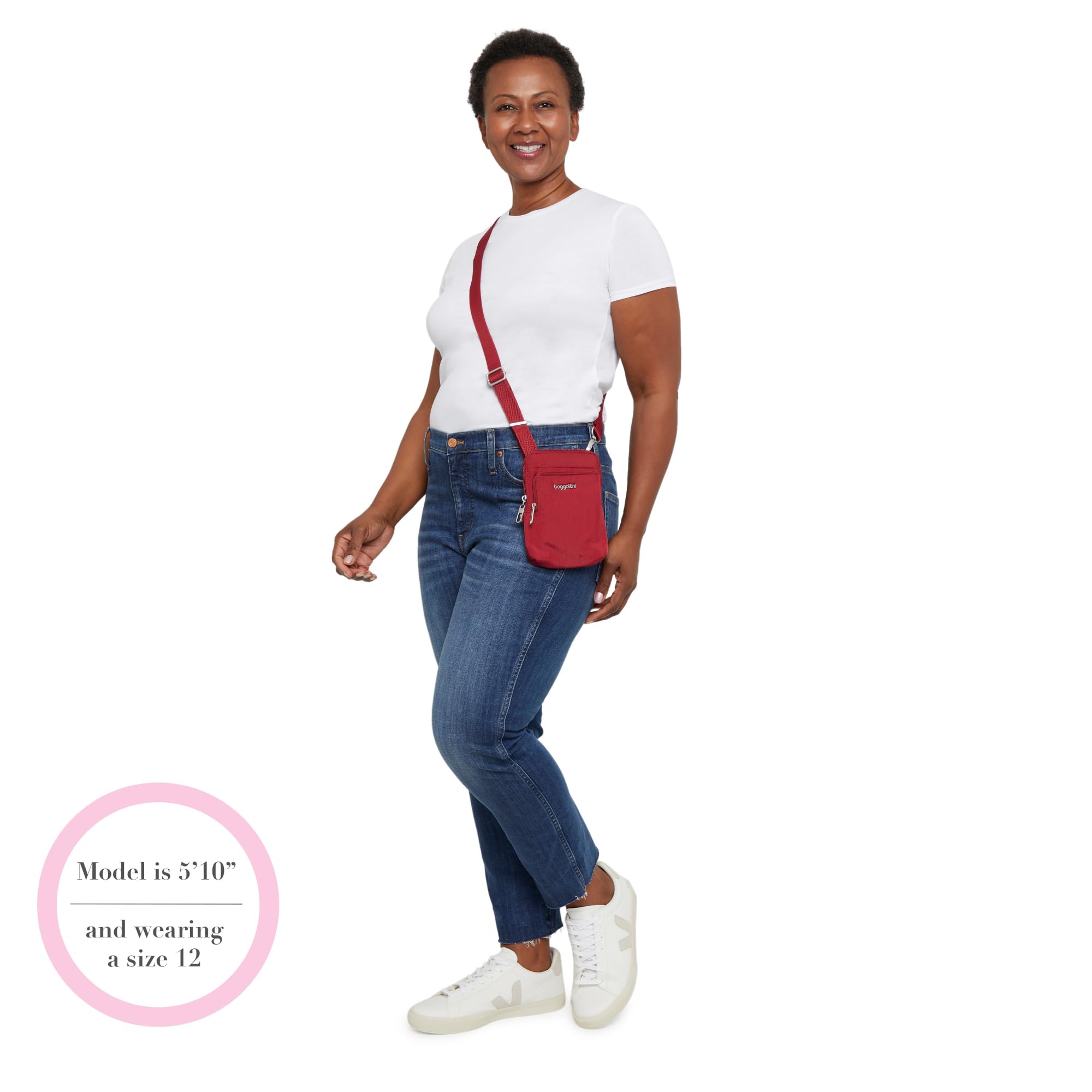 Baggallini Women's Securtex Anti-theft Activity Crossbody Bag - Image 7