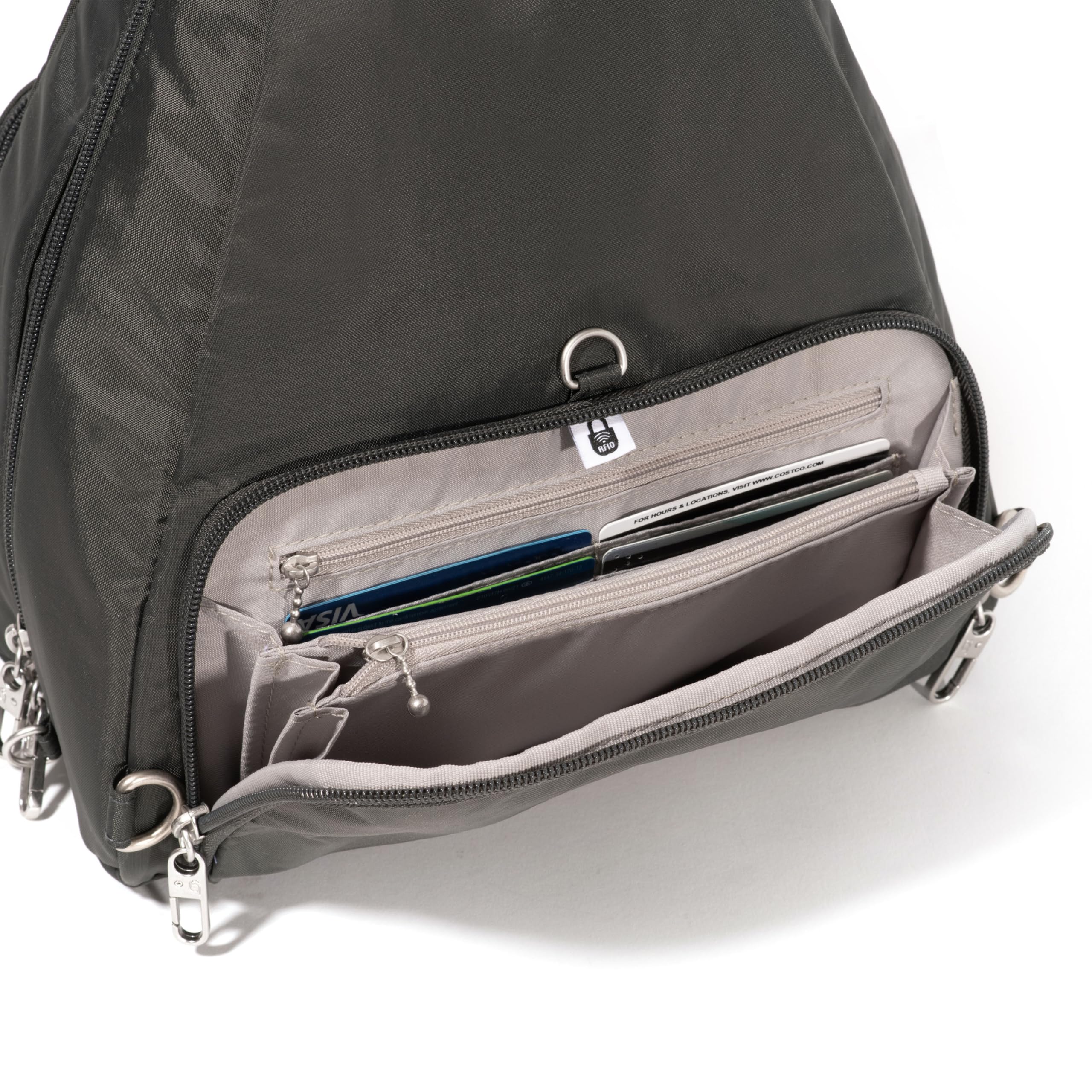Baggallini Women's Securtex Anti-theft Vacation Convertible Sling - Image 5