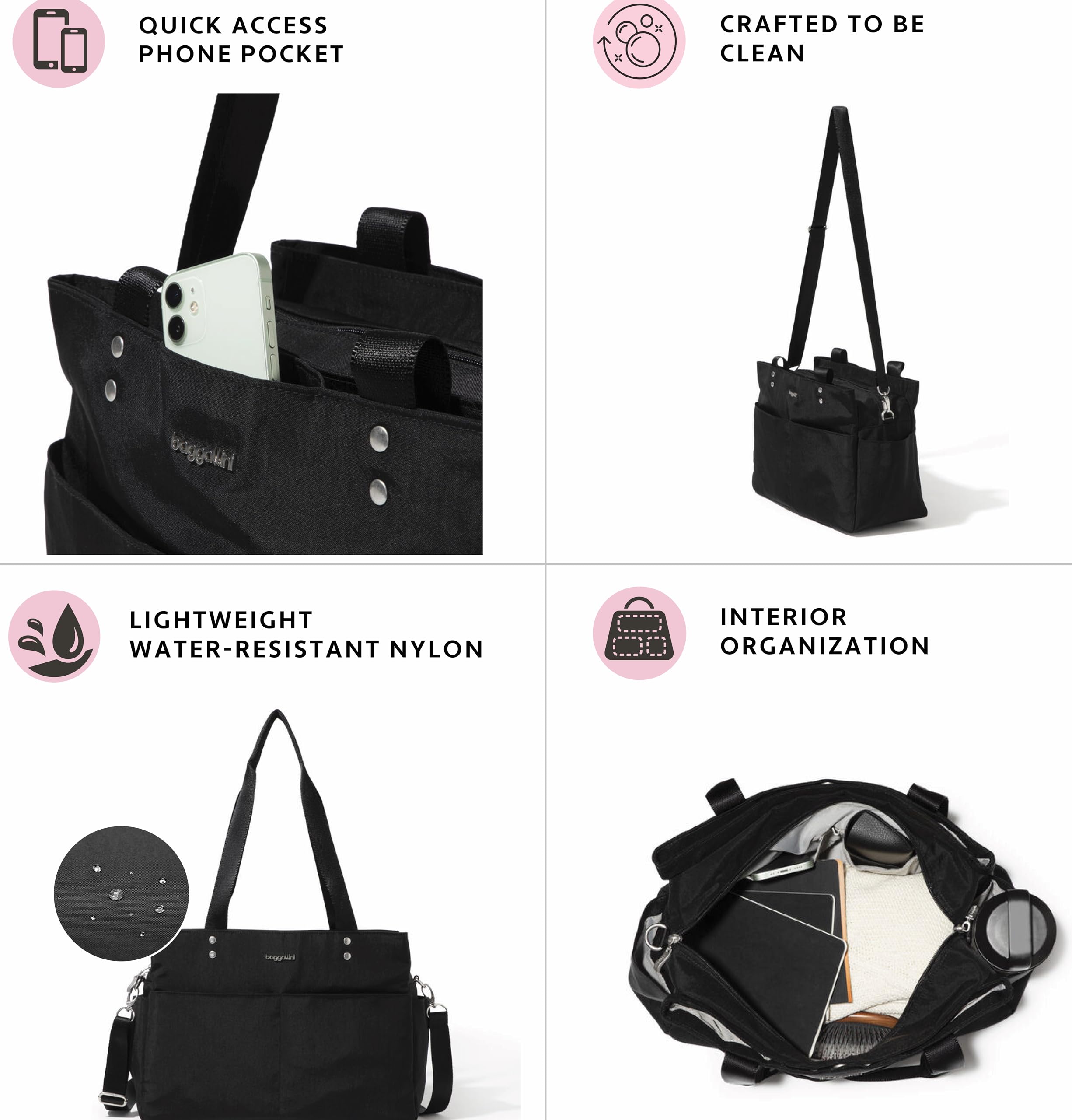 Baggallini Women's The Only Bag - Image 3