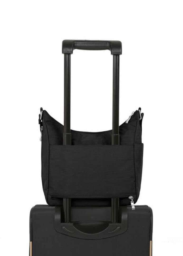 Baggallini womens Everywhere Bagg Crossbody Women 11x9 Lightweight Nylon Hobo Water-resistant Travel Bag W/Rfid - Image 10
