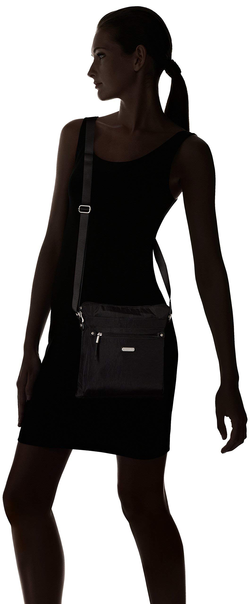 Baggallini womens Go Bagg With Rfid Phone Wristlet - Image 2