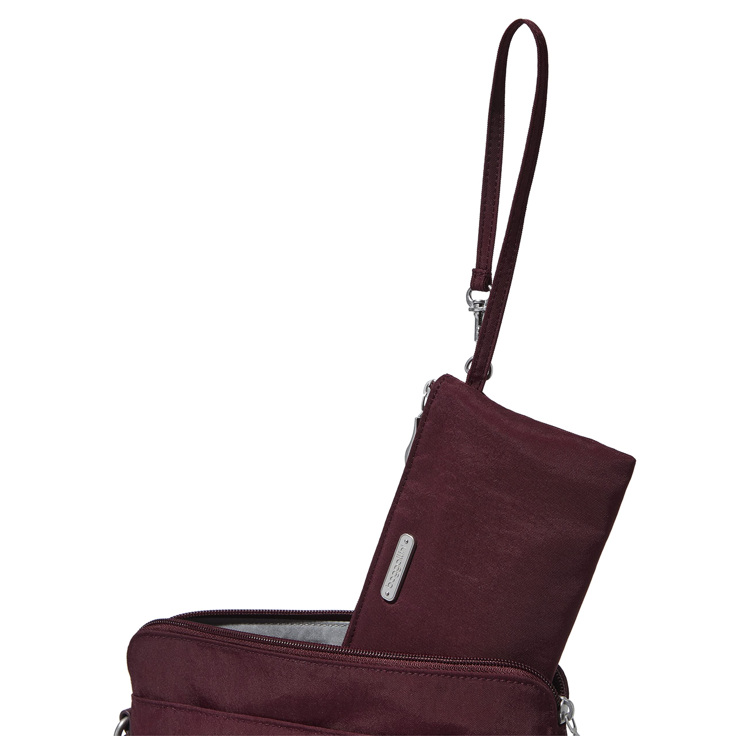 Baggallini womens Go Bagg With Rfid Phone Wristlet - Image 7