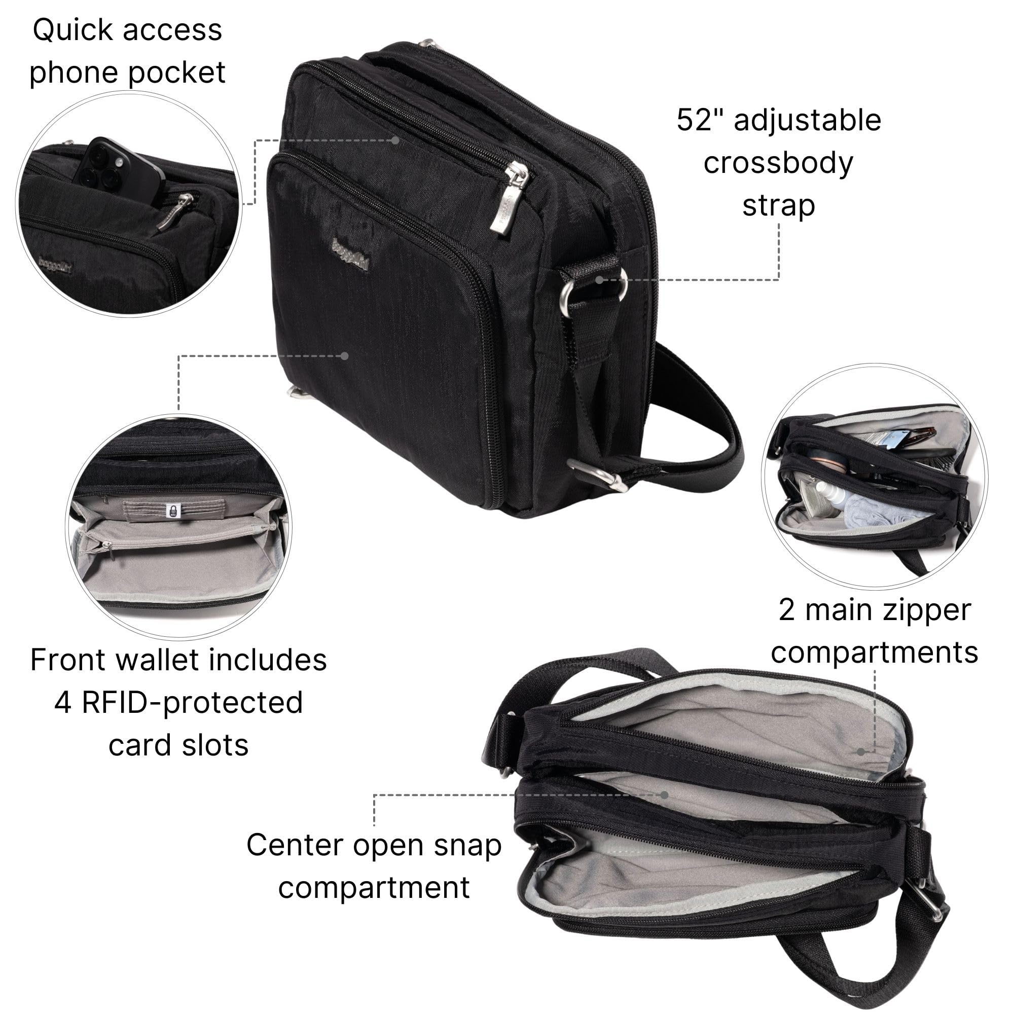Baggallini womens Modern Camera Bag - Image 2