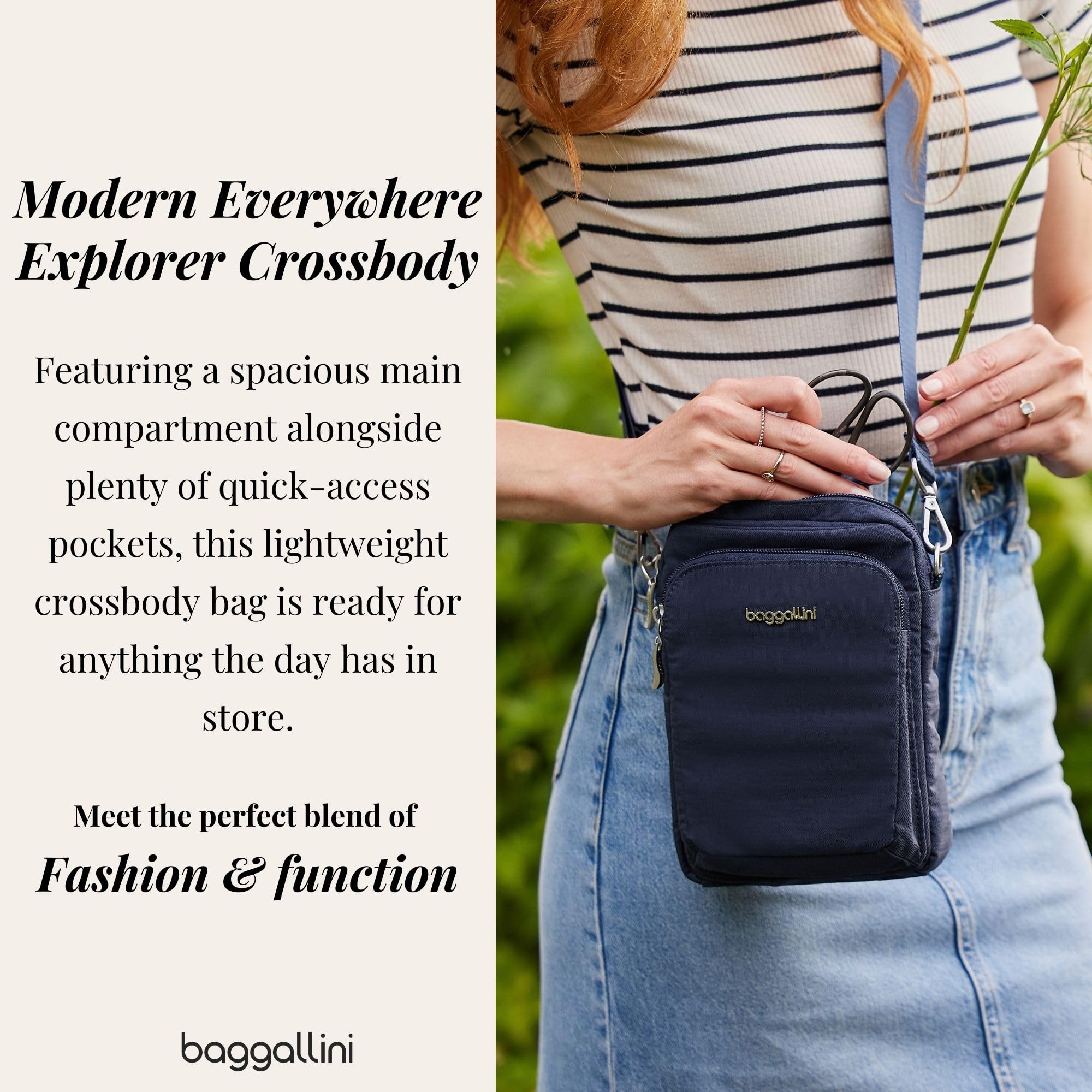 Baggallini womens Modern Everywhere Explorer Crossbody - Image 2