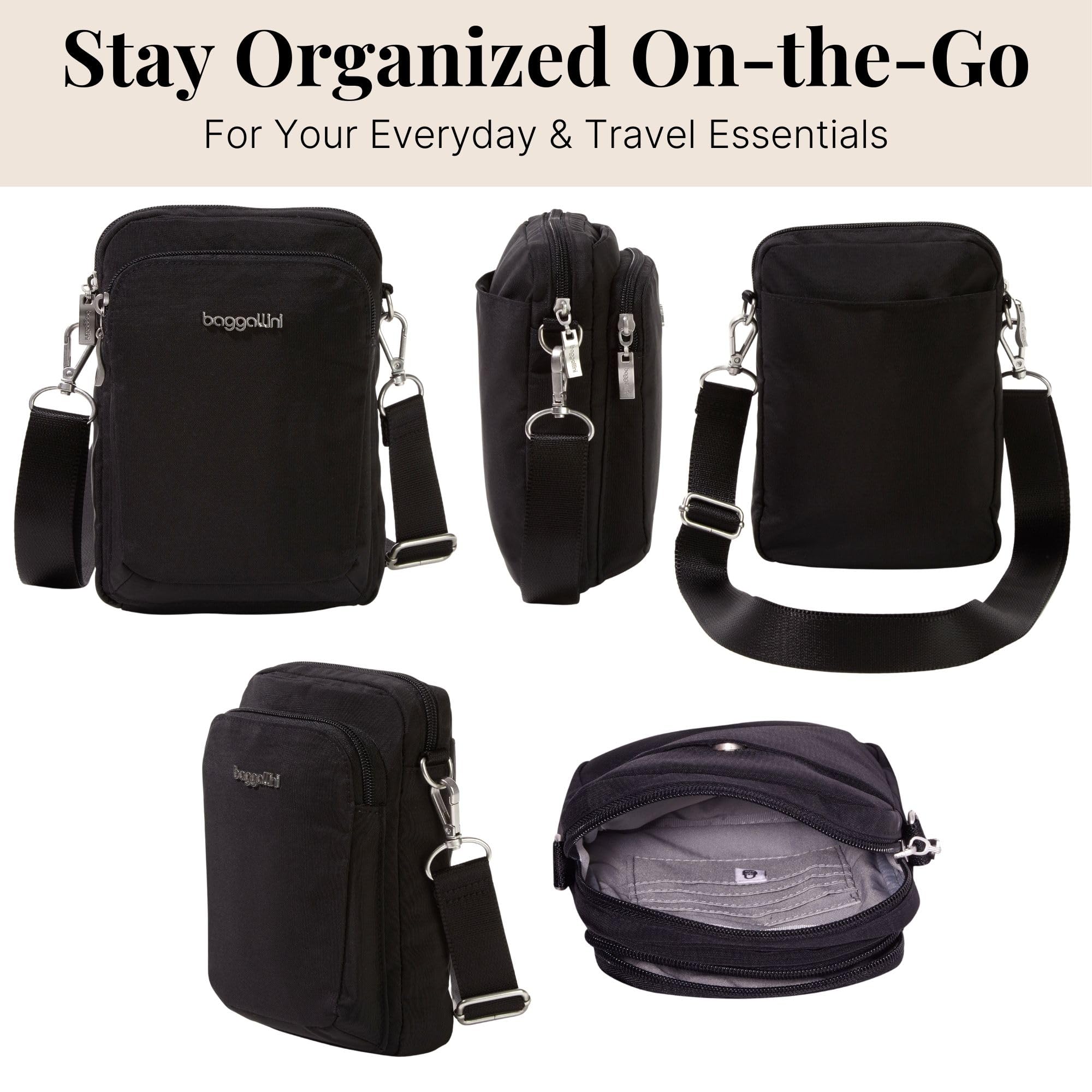 Baggallini womens Modern Everywhere Explorer Crossbody - Image 6