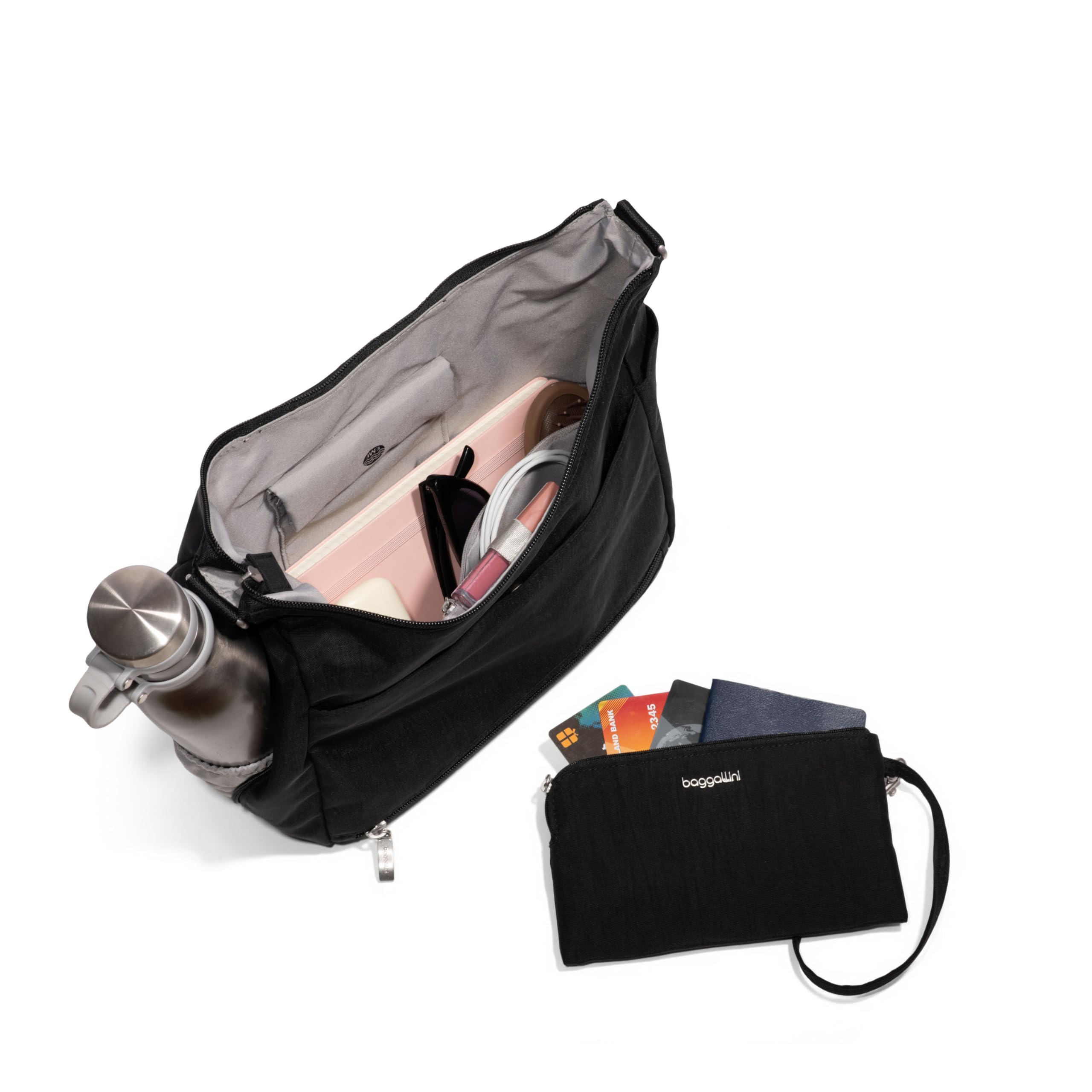 Baggallini womens NEW - Modern Everywhere Bagg EMF Blocking Pocket - Image 11