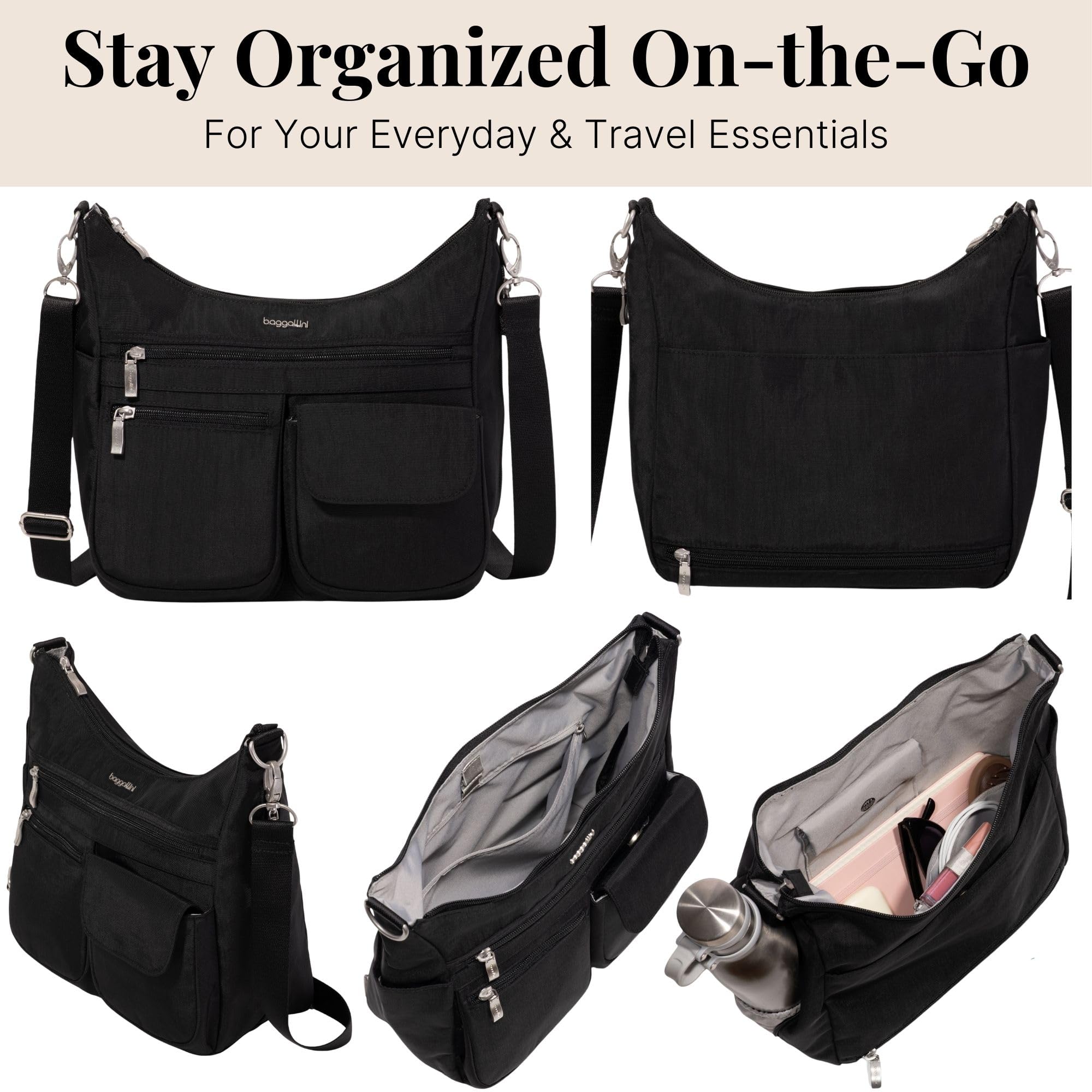 Baggallini womens NEW - Modern Everywhere Bagg EMF Blocking Pocket - Image 6