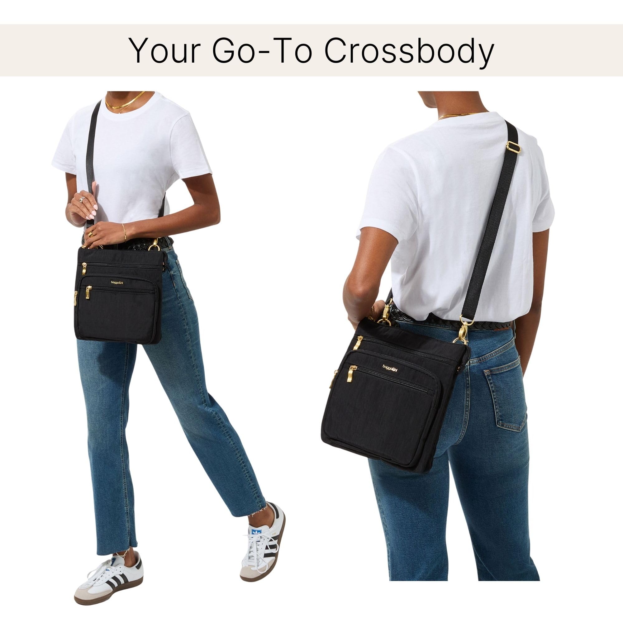 Baggallini womens Out and About Crossbody - Image 5