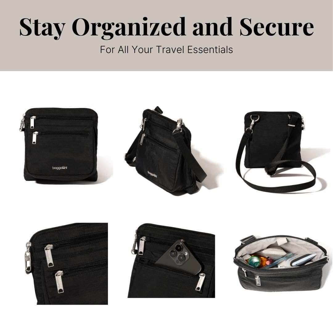 Baggallini womens Securtex Anti-theft Crossbody - Image 5