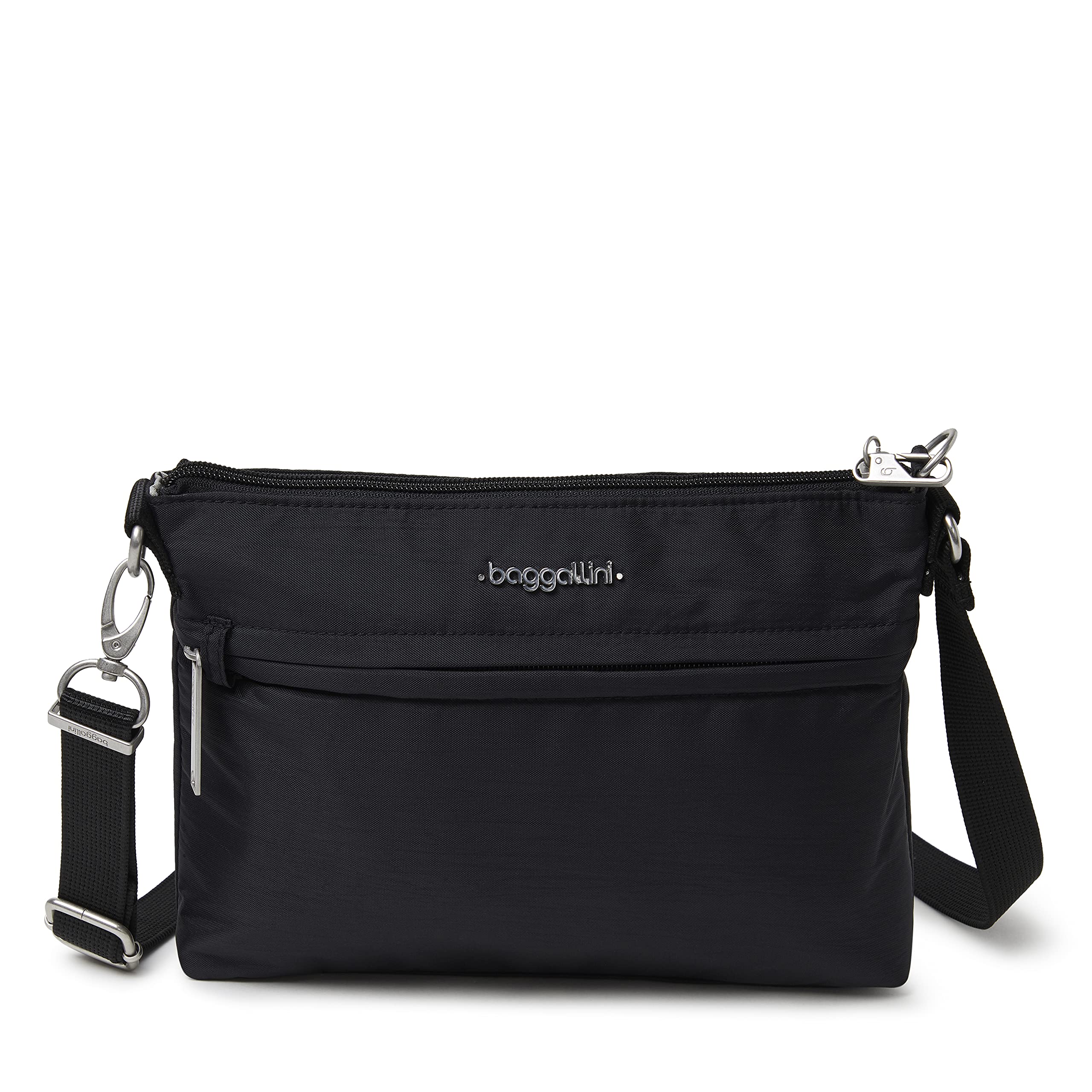 Baggallini womens Securtex Anti-theft Memento Crossbody Bag