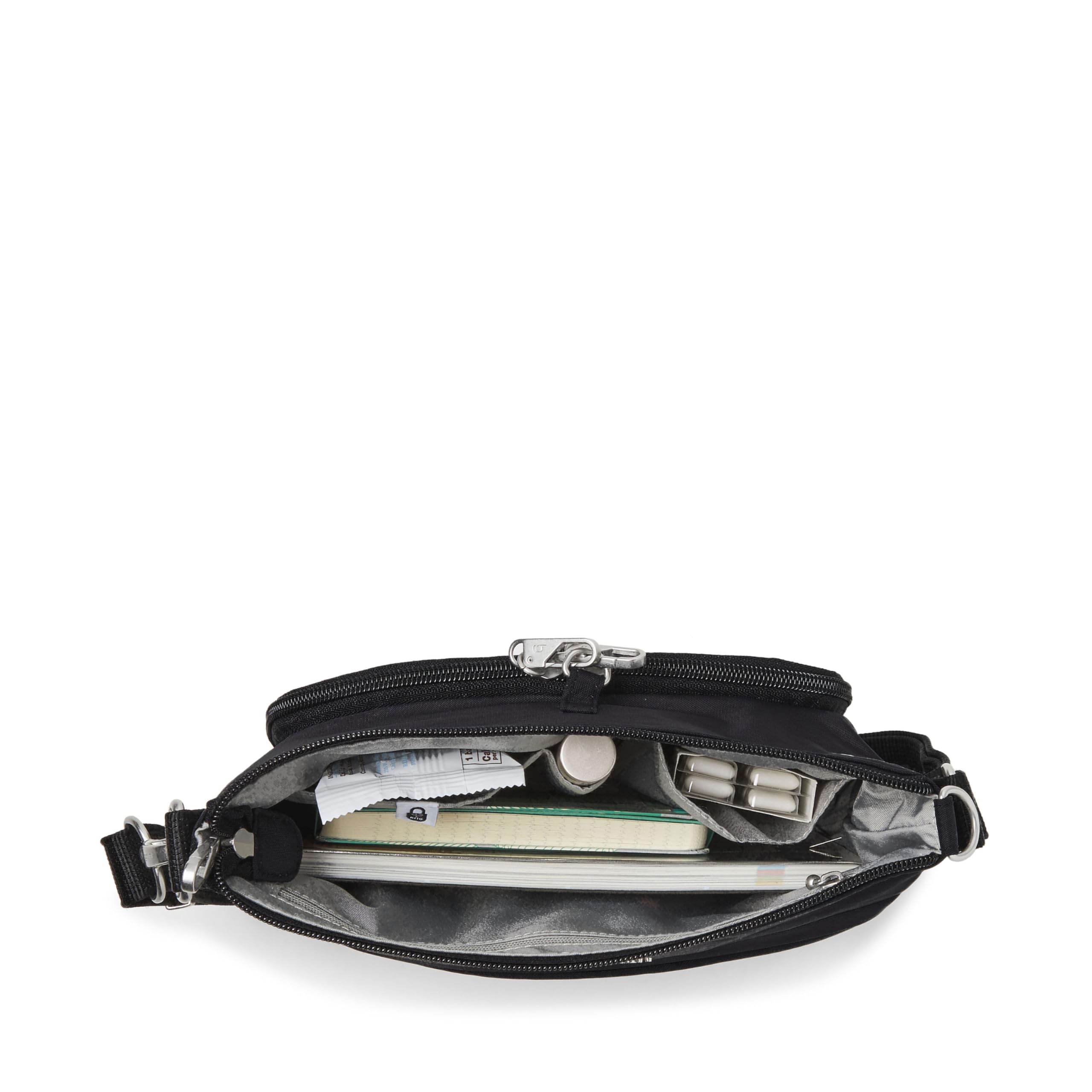 Baggallini womens Securtex Anti-theft Memento Crossbody Bag - Image 13