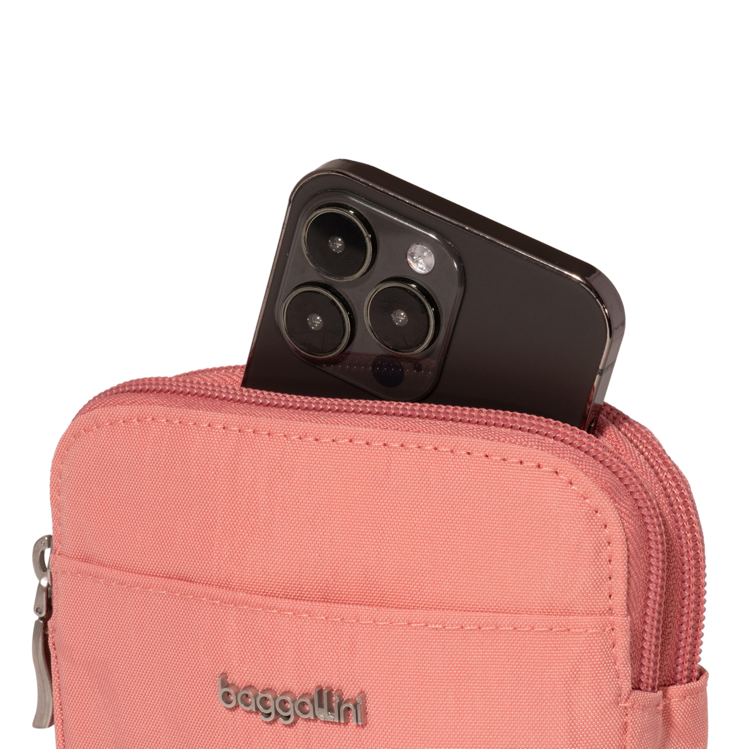 Modern Take Two RFID Crossbody - 5"x7" Lightweight Small Phone Wallet Crossbody Bag - Nylon Travel Purse - Image 11