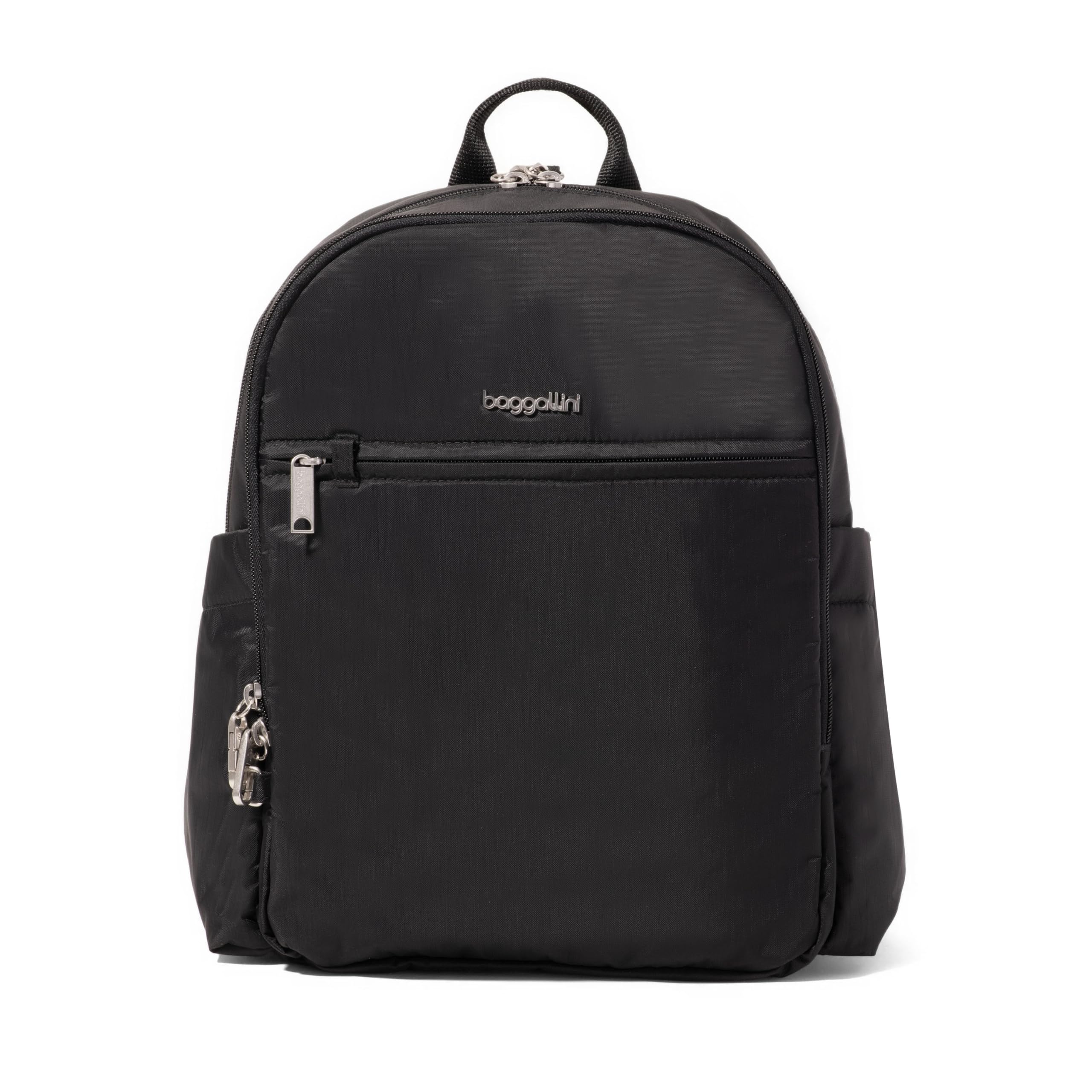 Securtex Anti-Theft Getaway Backpack - 9.4"x13"x5" Travel Safe Bag w/Locking Zippers, Slash-Resistant, RFID
