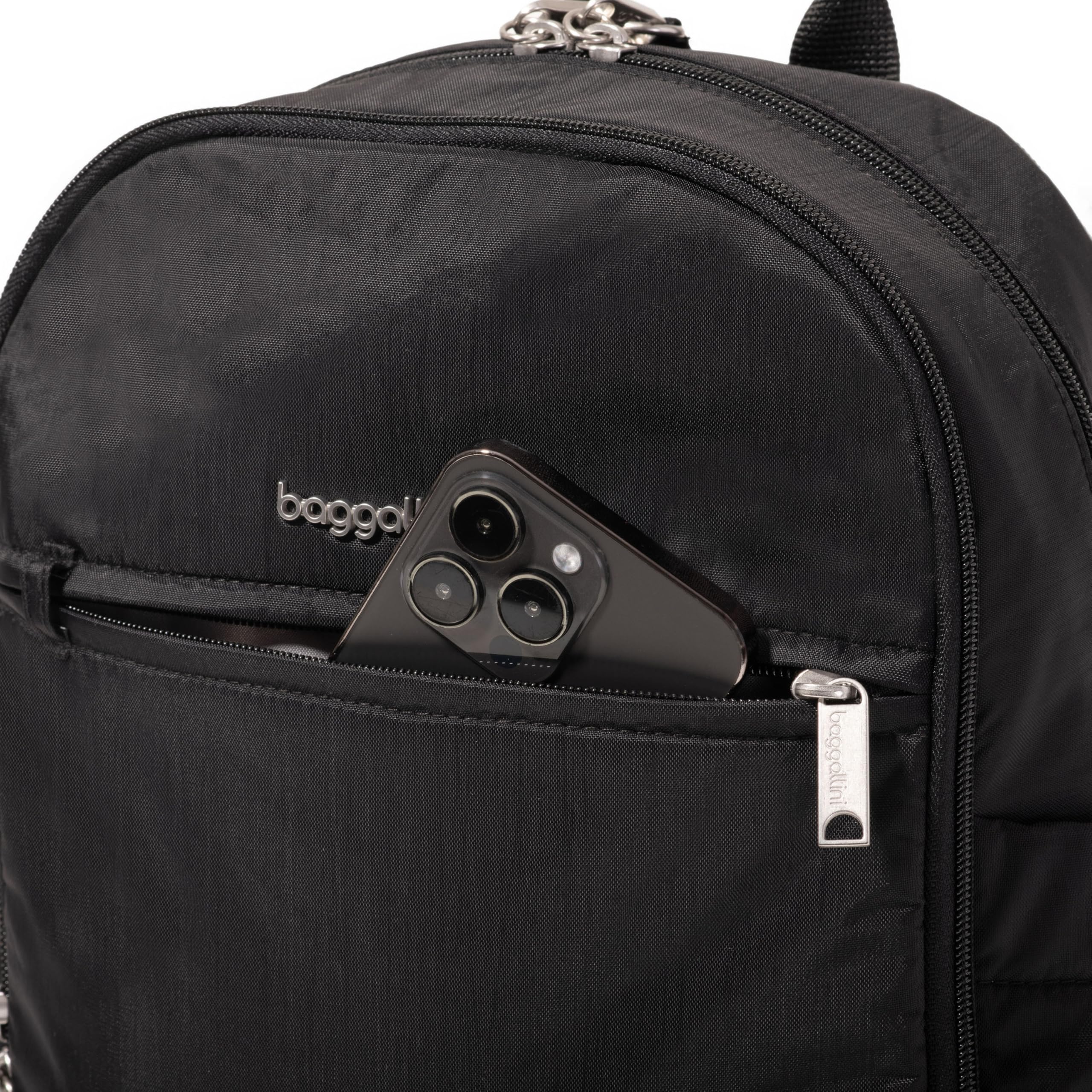 Securtex Anti-Theft Getaway Backpack - 9.4"x13"x5" Travel Safe Bag w/Locking Zippers, Slash-Resistant, RFID - Image 10