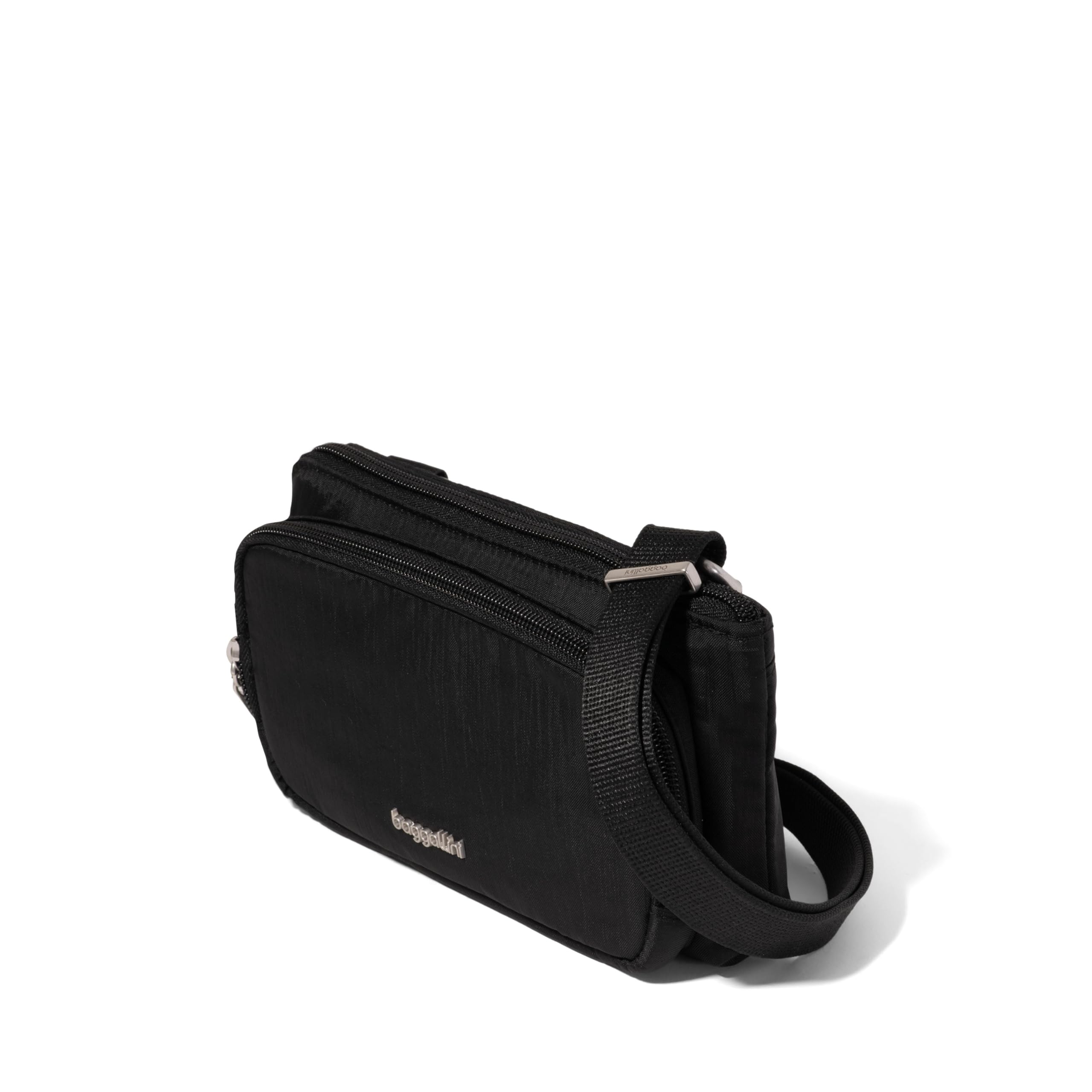 Securtex Anti-Theft Mini Wallet Crossbody - Lightweight 8.4"x4.5" Travel Safe Bag w/Locking Zippers, Slash-Resistant, RFID - Image 6