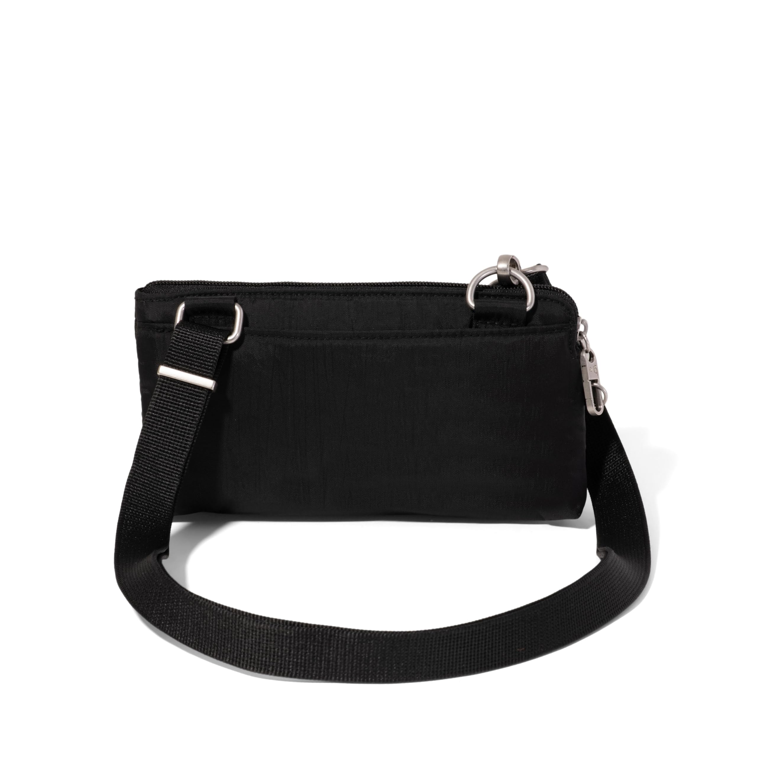 Securtex Anti-Theft Mini Wallet Crossbody - Lightweight 8.4"x4.5" Travel Safe Bag w/Locking Zippers, Slash-Resistant, RFID - Image 7