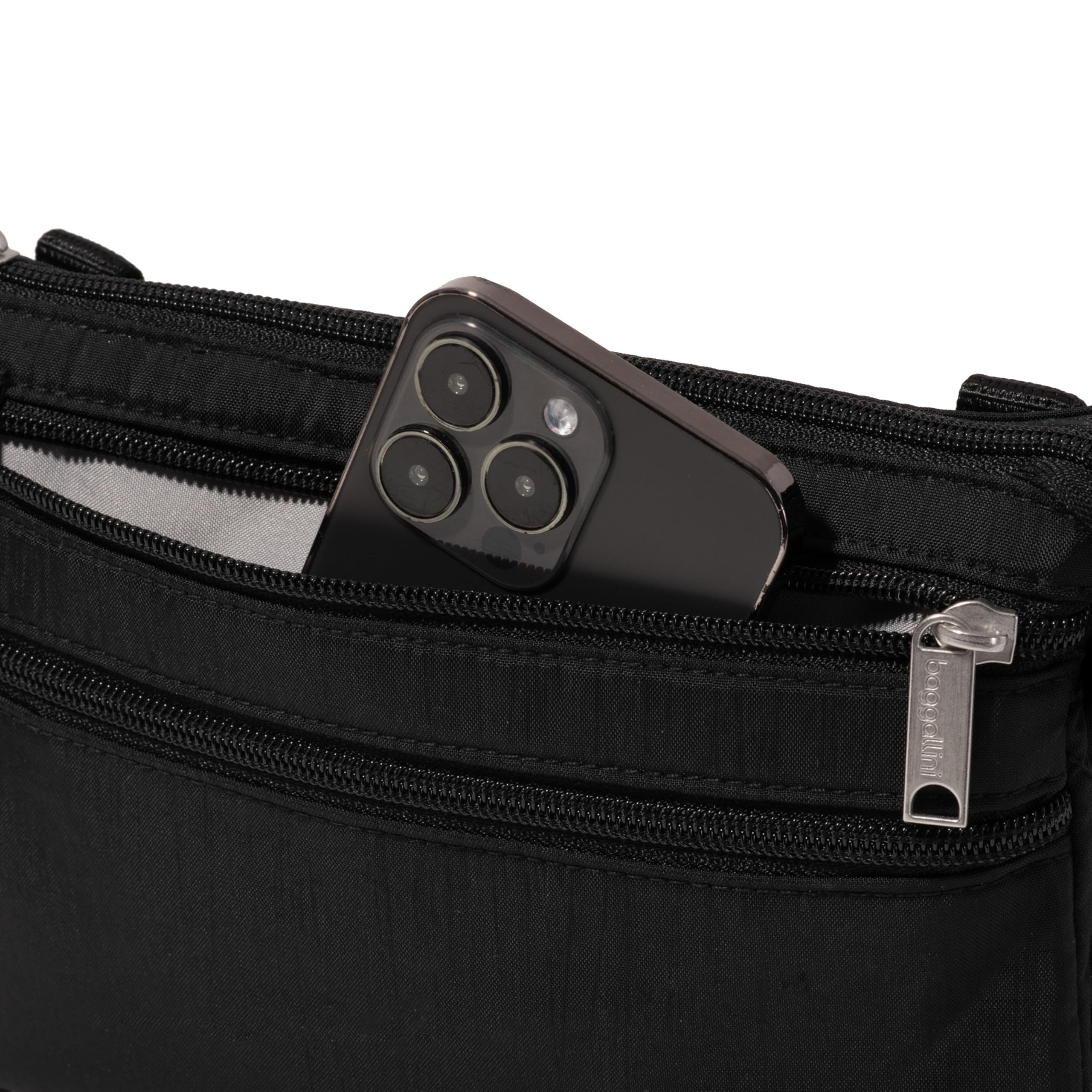Securtex Anti-Theft Stash Crossbody - 9.25"x 6.25" Travel Safe Bag w/Locking Zippers - Image 11