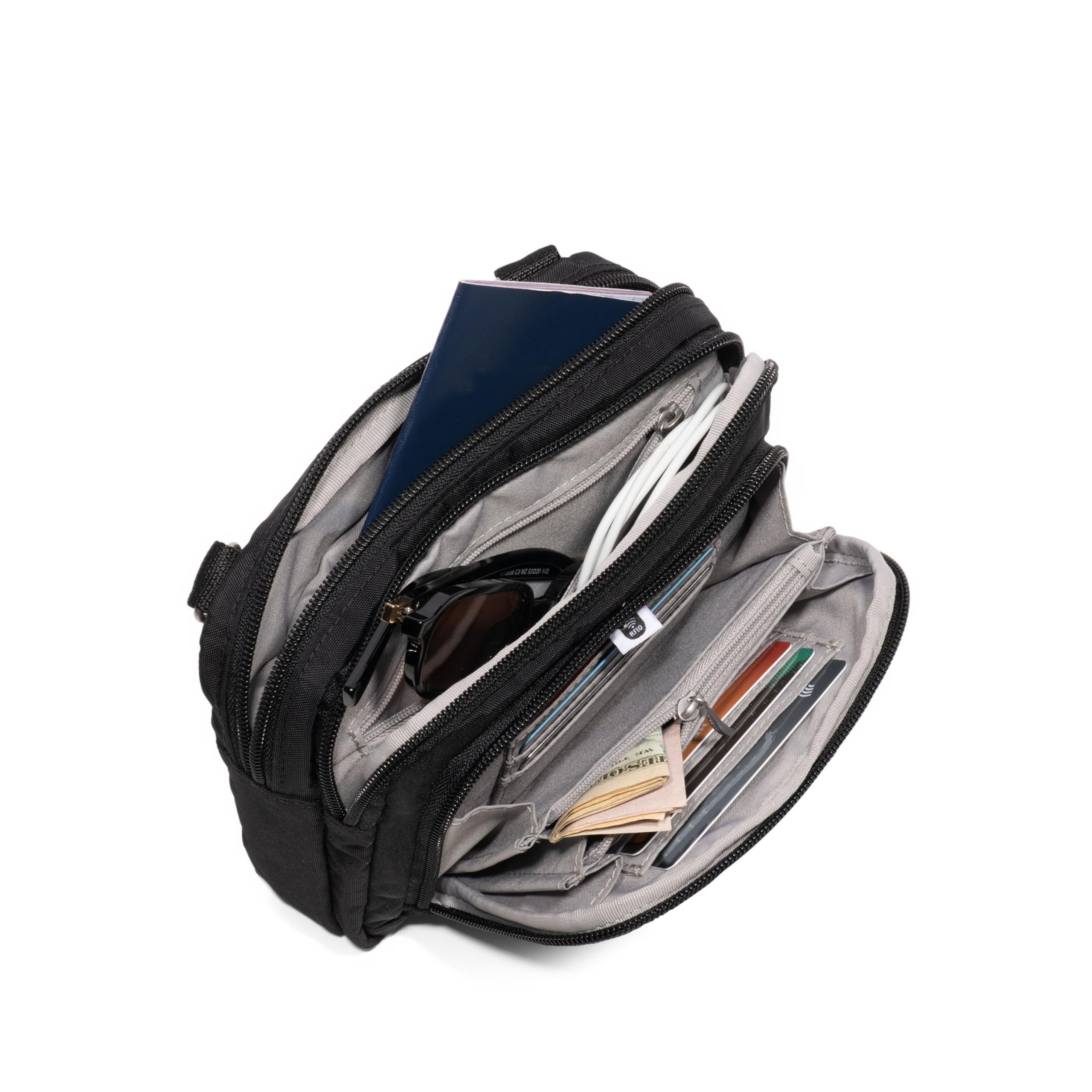 Trifecta Crossbody EMF Blocking Pocket - Image 12