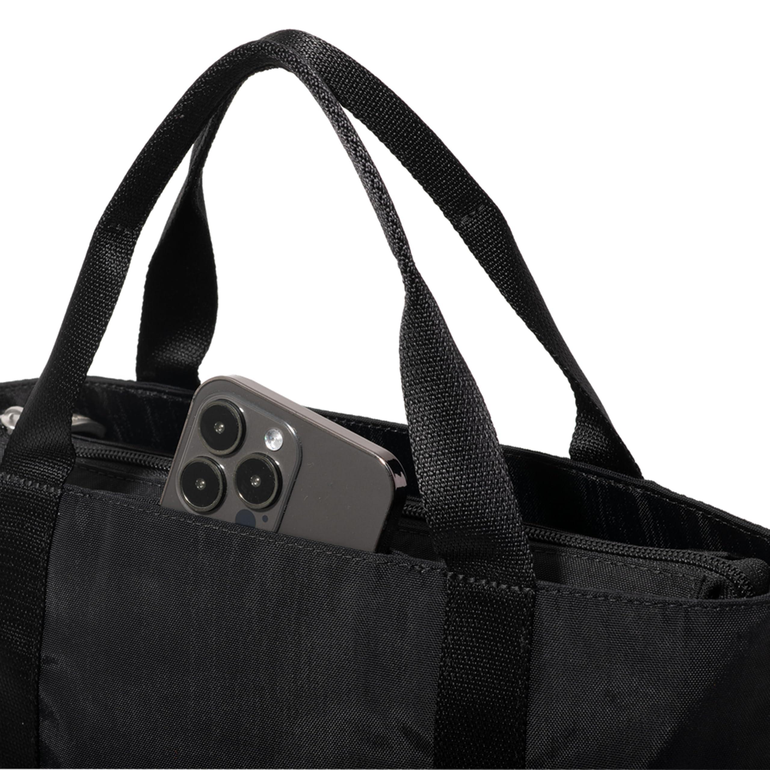 Via Crossbody Tote - Lightweight 12"x10.25"x5" Travel Crossbody Purse with RFID Card Slots and Adjustable Strap - Image 11